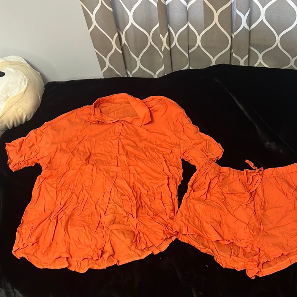 Two piece short set from fashion nova